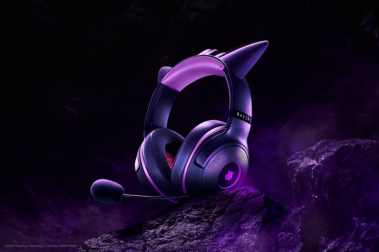 Razer Kraken Kitty V2 - Gengar Edition -view 1