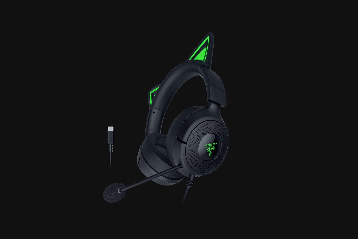 Razer Kraken Kitty V3 - Negro