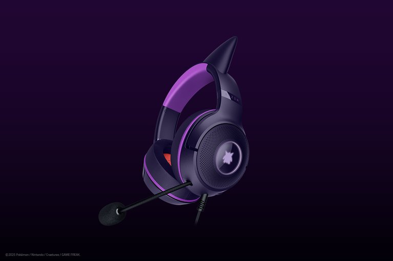 Razer Kraken Kitty V2 - Gengar Edition -view 1