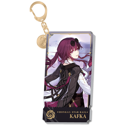 Acrylic Keychain - Kafka - Character Portrait Series - Honkai: Star Rail