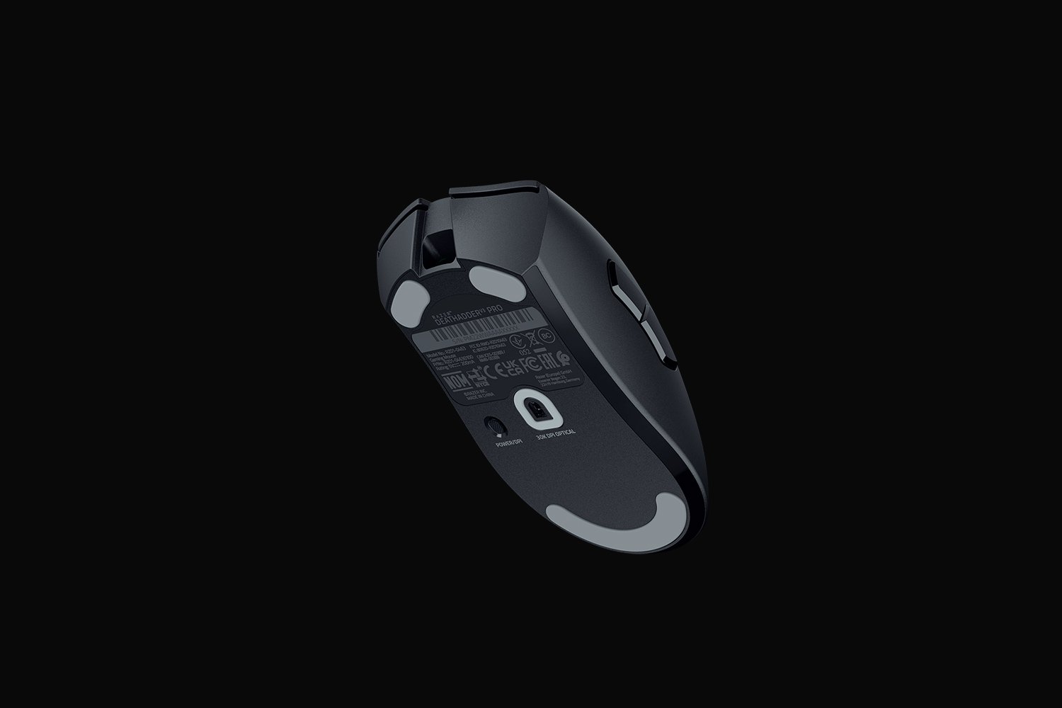 Razer DeathAdder V3 Pro - Negro - Classic Base - 1000 Hz