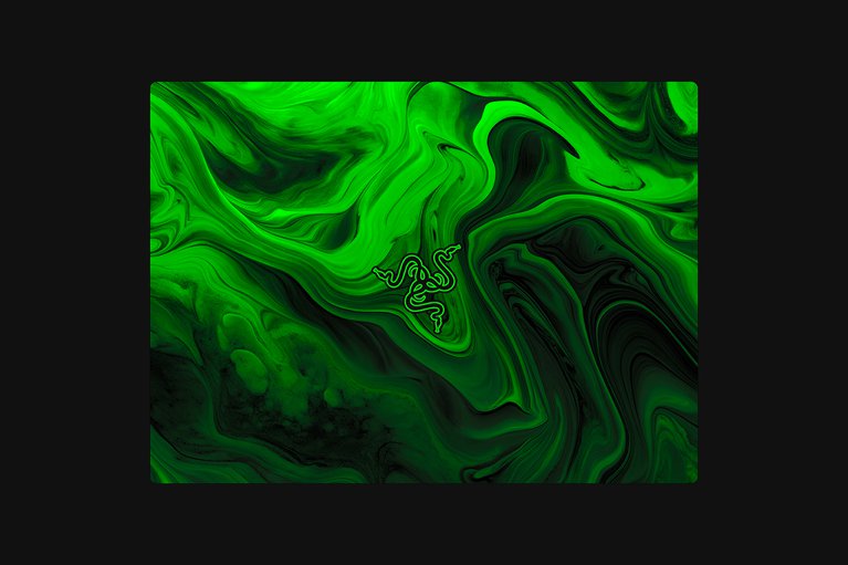 Razer Skins - Blade 14 - Acid Sludge - Full -view 1