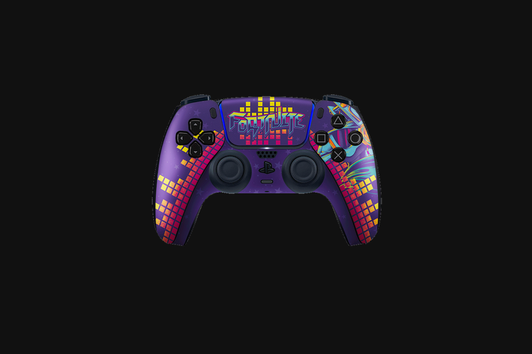 Razer Skins - PlayStation 5 (Disc) - Fortnite - Stipple City 1 - Complete -view 1
