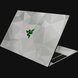 Razer Blade 15 Base (Angled View) Skin - Geometric (Mercury) Full