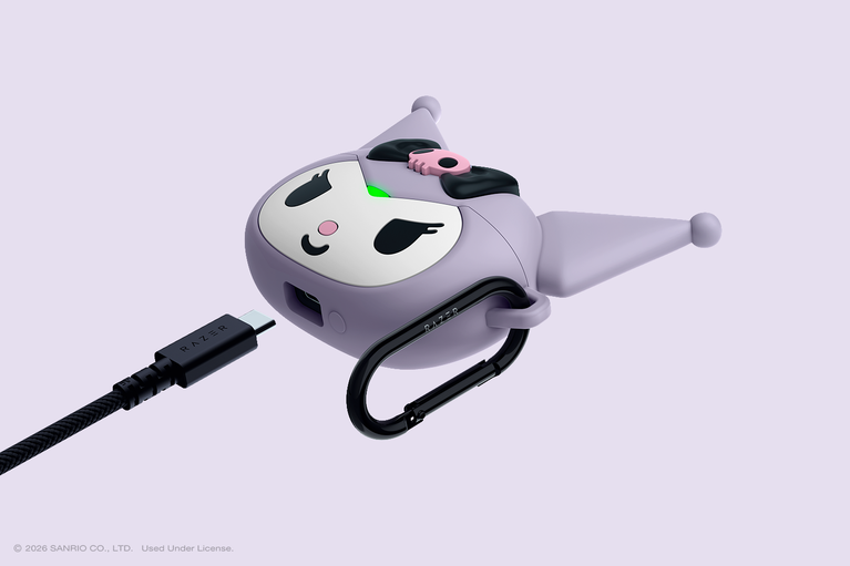 Razer Hammerhead V3 X HyperSpeed - Kuromi™ Edition -view 1
