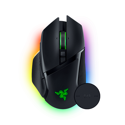 Razer Basilisk V3 Pro + Wireless Charging Puck Bundle | Bundles