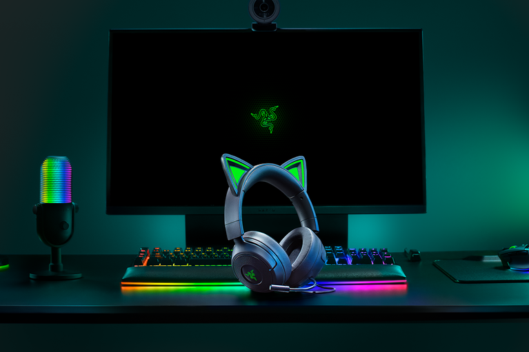 Razer Kraken Kitty V3 X - Nero -view 1