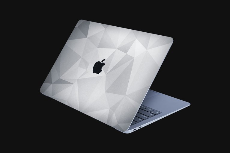 Razer Skin - MacBook Air 13 - Geometric Mercury - Top -view 1