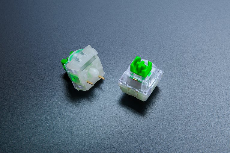 Razer Mechanical Switches - Green Clicky Switch -view 1