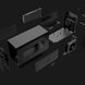 Razer Core X (Black) - Black Background with Light (Exploded View)