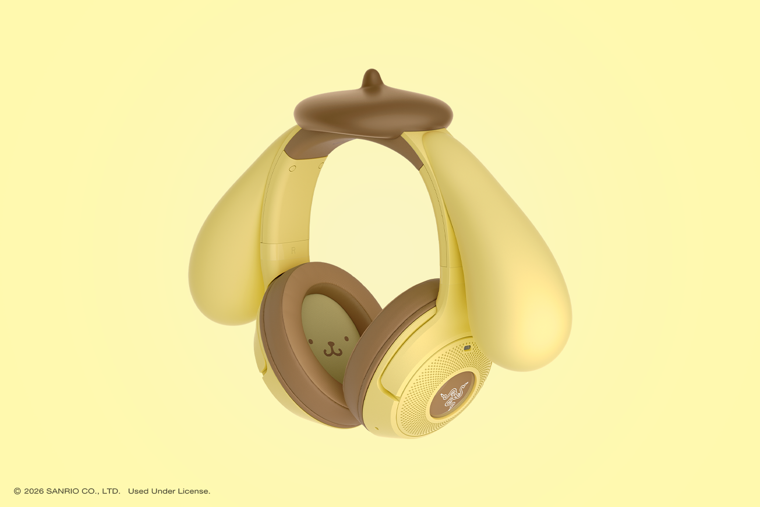 Razer Kraken Kitty V2 BT - Pompompurin Edition
