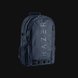 Razer Rogue 15.6 Backpack V2 - Black Background with Light (Back-Angled View)