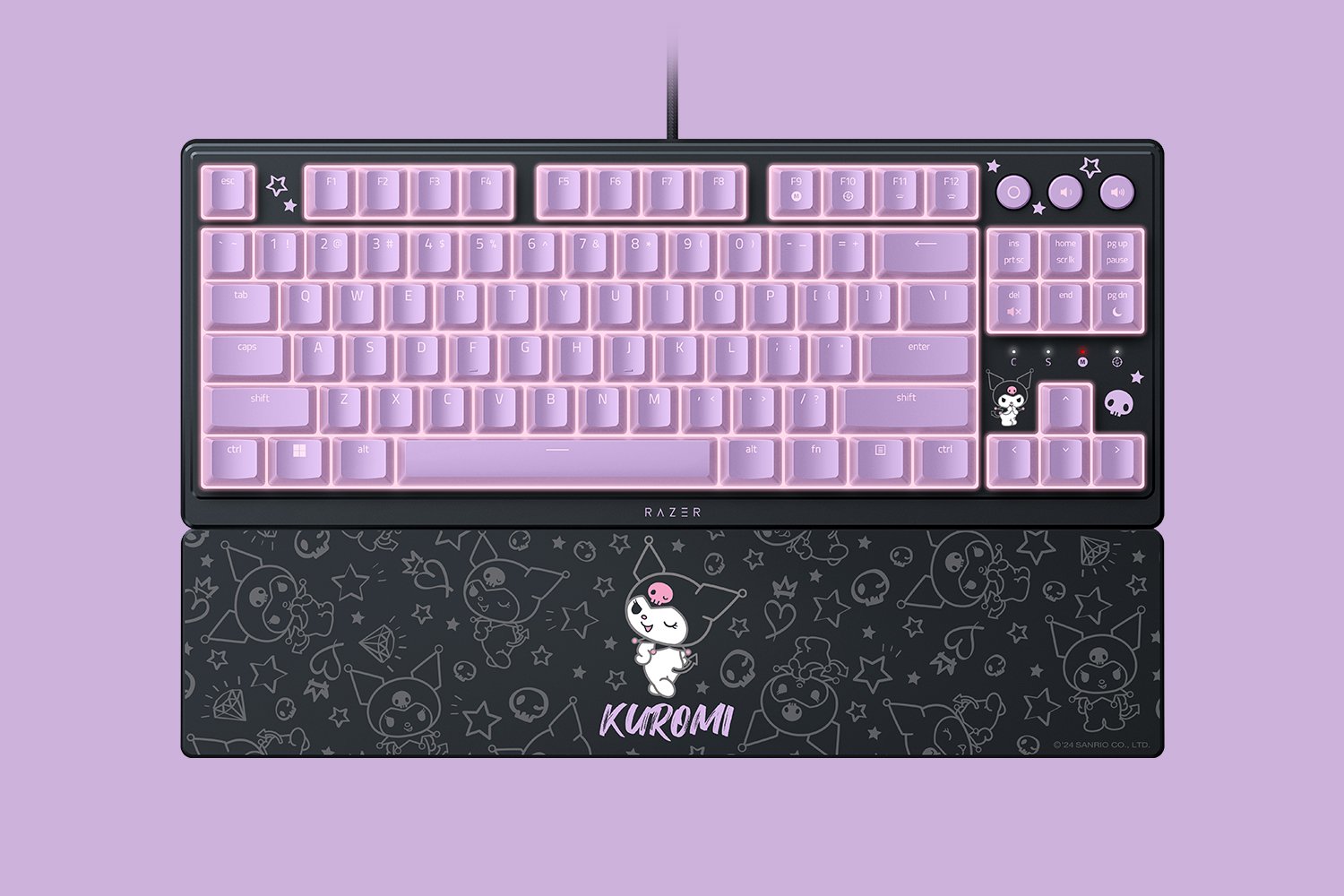 Razer Ornata V3 Tenkeyless - US - Kuromi Edition