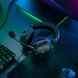 Razer Blackshark V2 (Black) Lay Down on Razer Workstation (Cool RGB Theme)