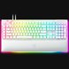 Razer BlackWidow V4 Pro - Switches verdes - US - Blanca -view 4