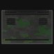 Razer Blade 15 Advanced (Underside View) Skin - Hex Camo (Green) Full