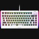 Razer BlackWidow V4 75% Barebones - US - Blanche -view 3