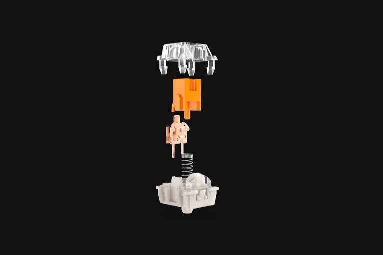 Razer Mechanical Orange Switches Full Set for 75% Barebones Keyboards -view 1