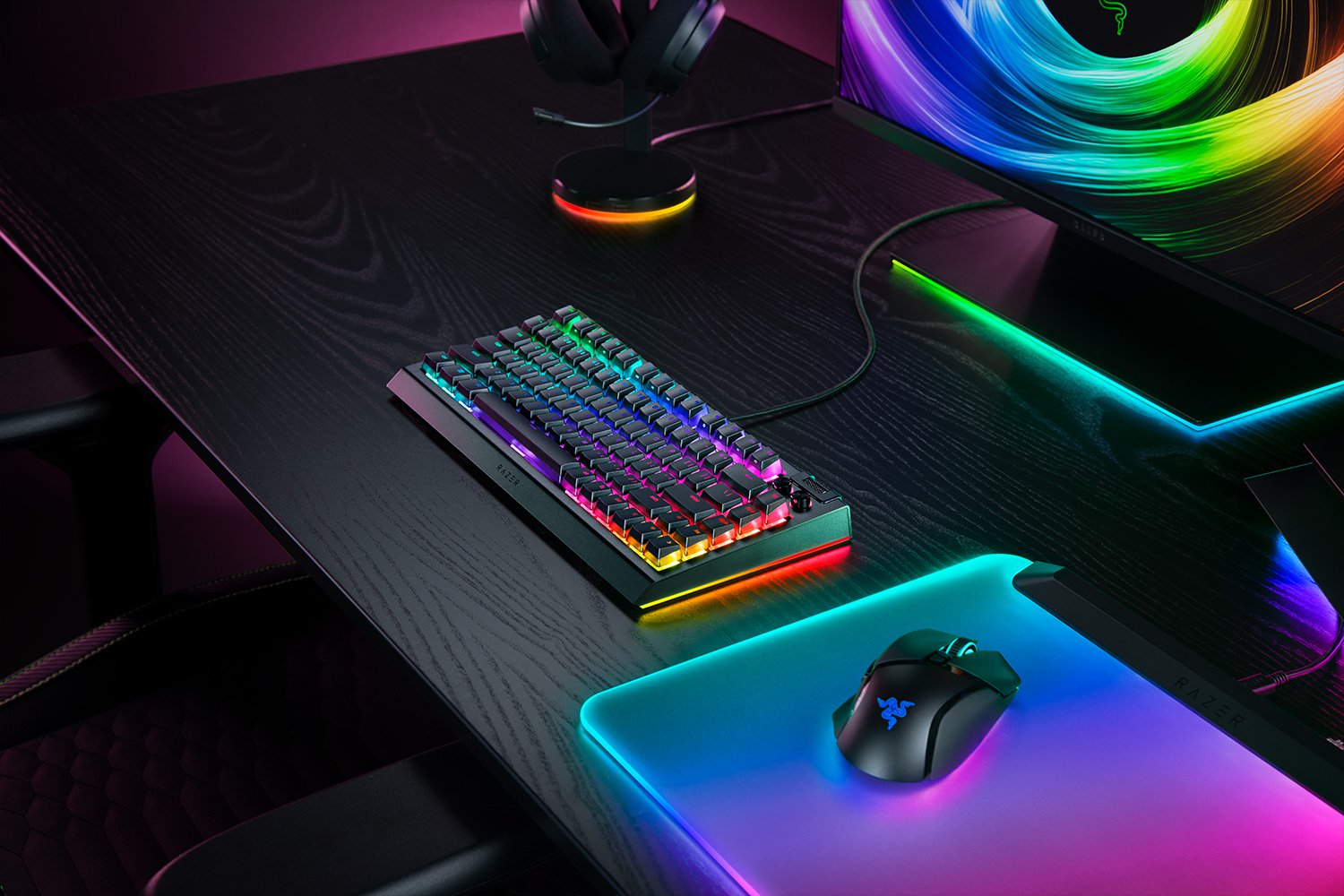 Razer BlackWidow V4 75% Barebones - US - ブラック