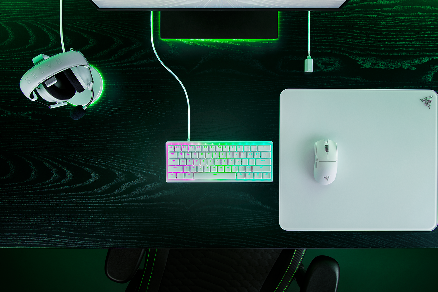 Razer Huntsman V3 Pro Mini - US - White
