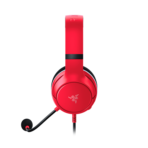 Razer Kaira X for Xbox - Wired Gaming Headset for Xbox Series X|S - TriForce 50mm Drivers - HyperClear Cardioid Mic - Flowknit Memory Foam Ear Cushions - Red
