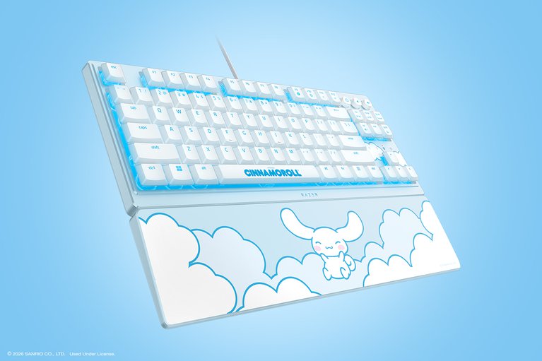 Razer Ornata V3 Tenkeyless - US - Cinnamoroll Edition -view 1