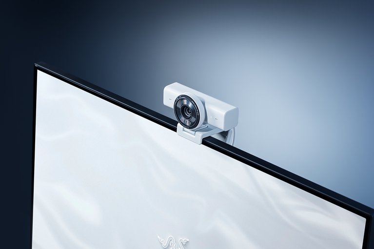 Razer Kiyo V2 X - White -view 1