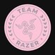 Team Razer Floor Mat (Quartz) - Black Background with Light