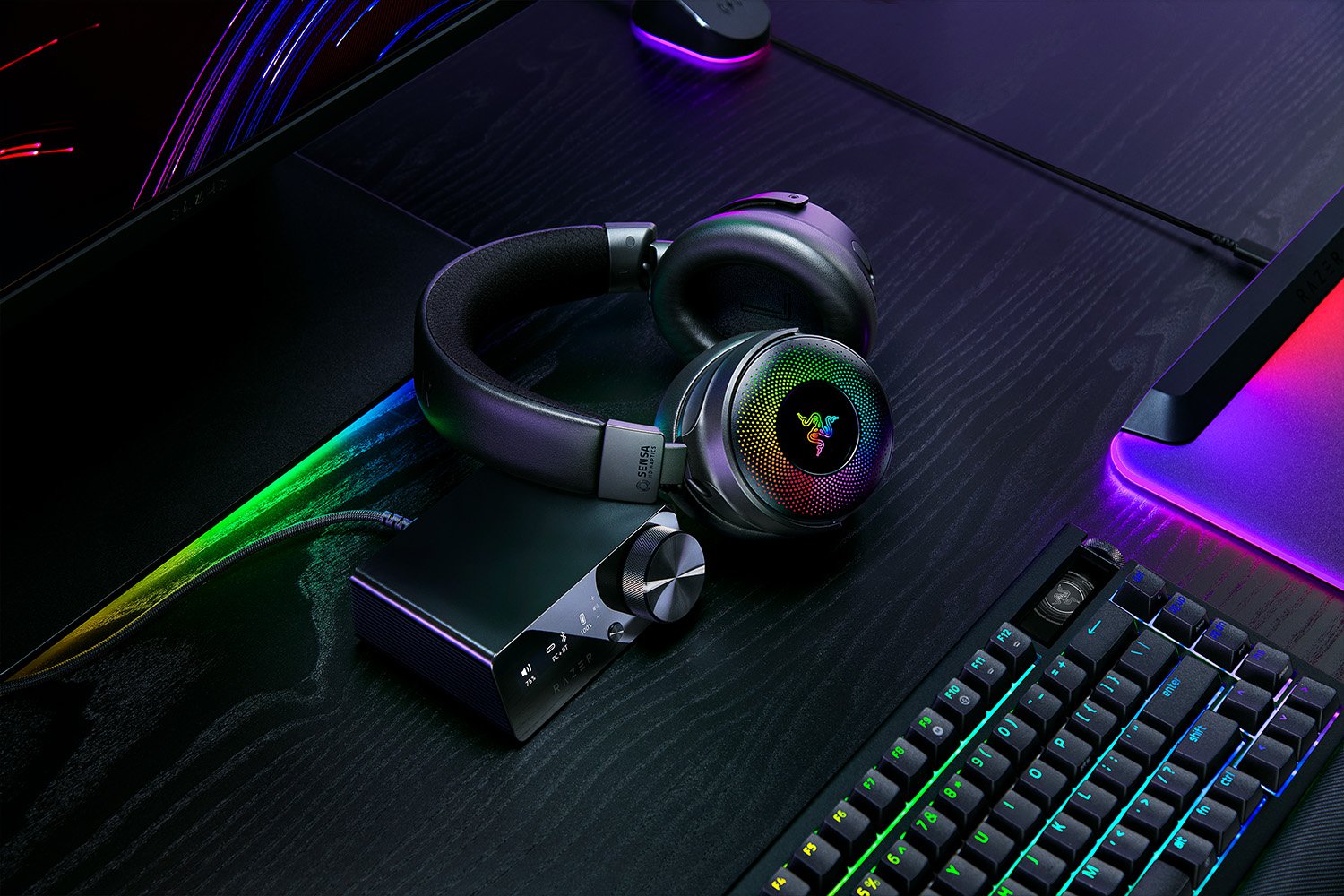 Razer Kraken V4 Pro ️ pioneros gaming con OLED control hub