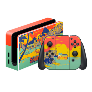 Razer Skins - Nintendo Switch OLED - Fortnite - Shark Island - Complete