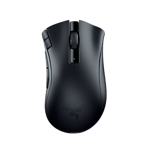 Image of Razer DeathAdder V2 X HyperSpeed - Wireless Gaming Mouse with Best-In-Class Ergonomics - Award-winning Ergonomic Design - Ultra-fast Razer™ HyperSpeed Wireless - 235 Hours of Battery Life (2.4GHz)