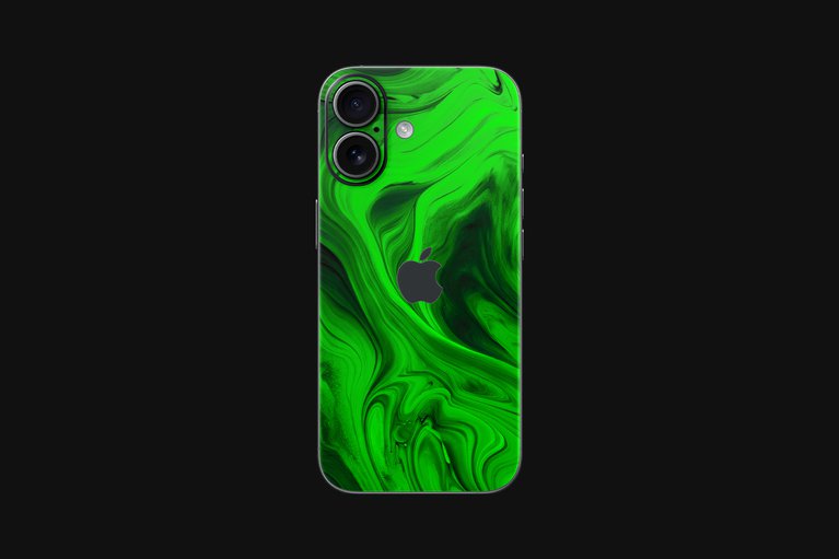 Razer Skins - iPhone 17 - Acid Sludge -view 1