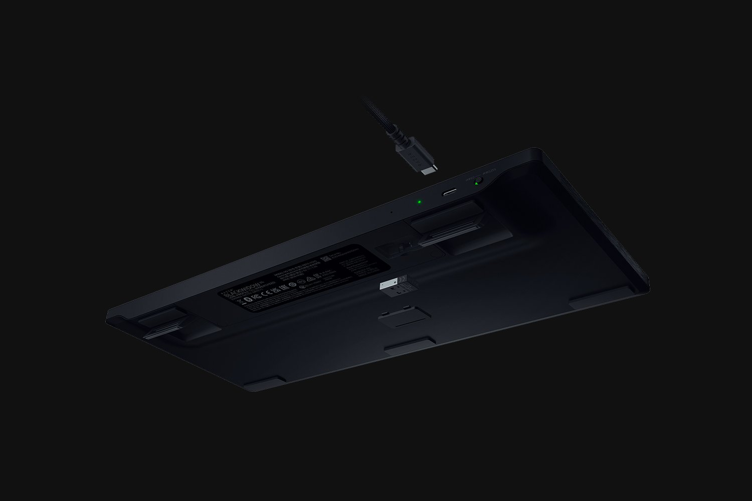 Razer BlackWidow V4 Low-Profile Tenkeyless HyperSpeed - Switch verdi - US