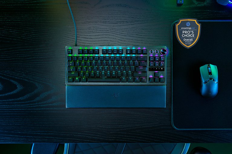 Razer Huntsman V3 Pro Tenkeyless - US - 블랙 - 1 보기