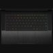 Razer Blade 14 (Top-Down View) Skin - Brushed Metal (Black) Full