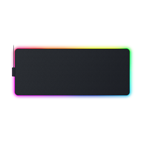 搭載 Razer Chroma™ RGB 功能的混合式滑鼠墊