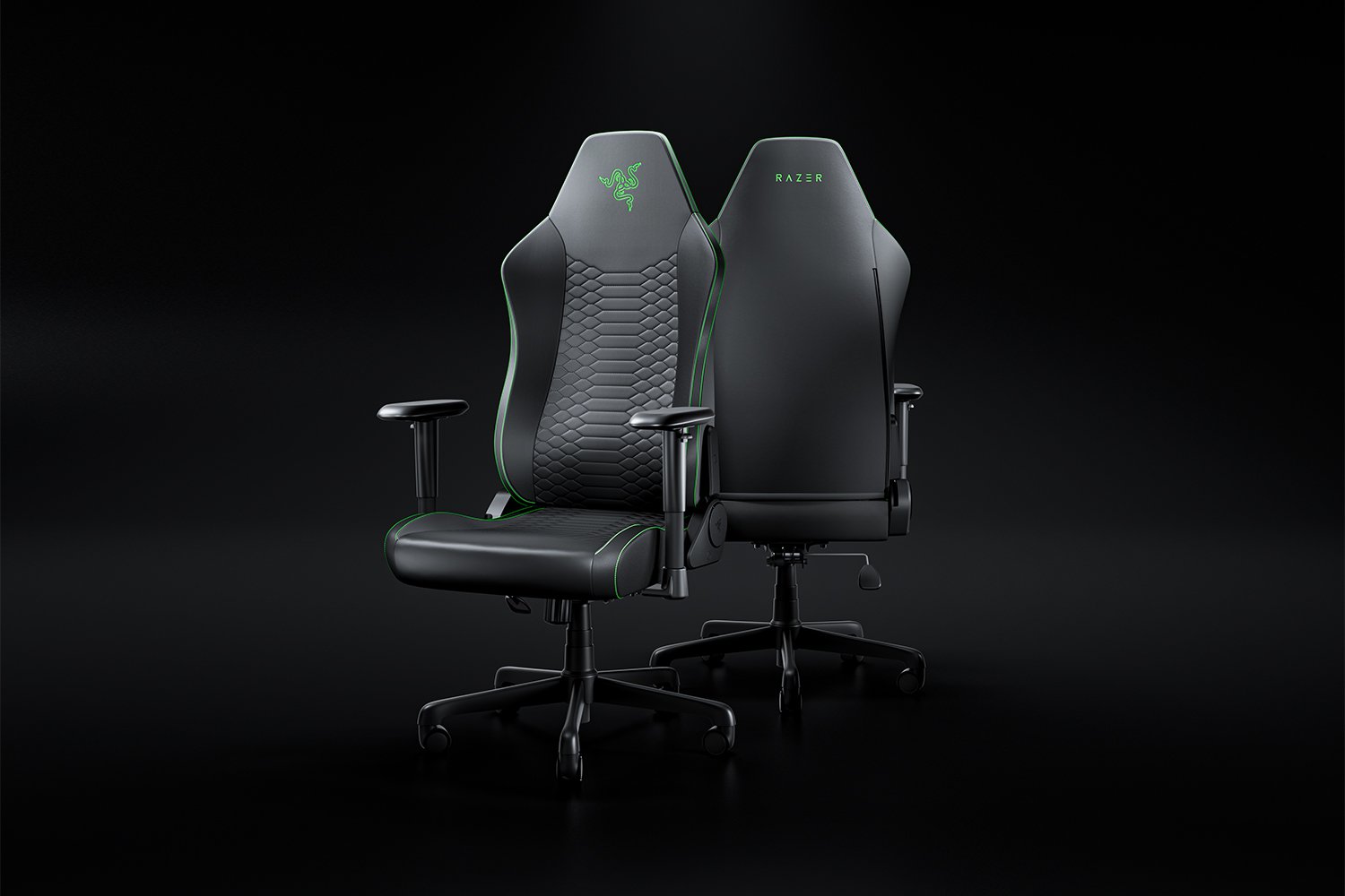 Razer Iskur V2 X NewGen - Black / Green