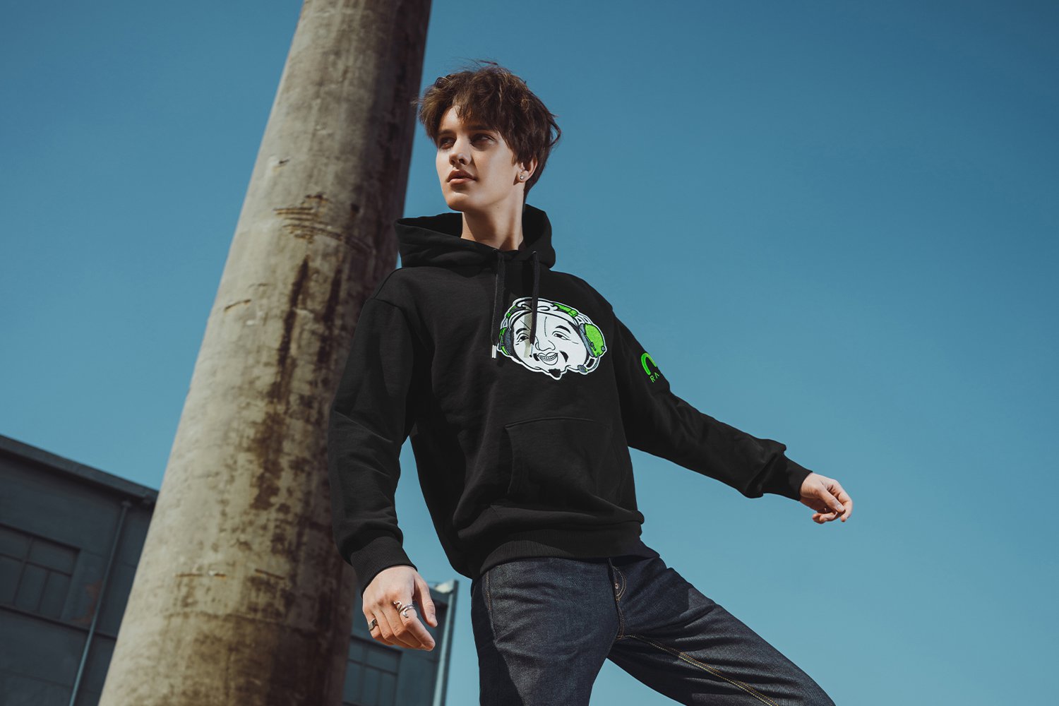 Buy Razer | EVISU Godhead Hoodie - S | Apparel Outerwear | Razer.com