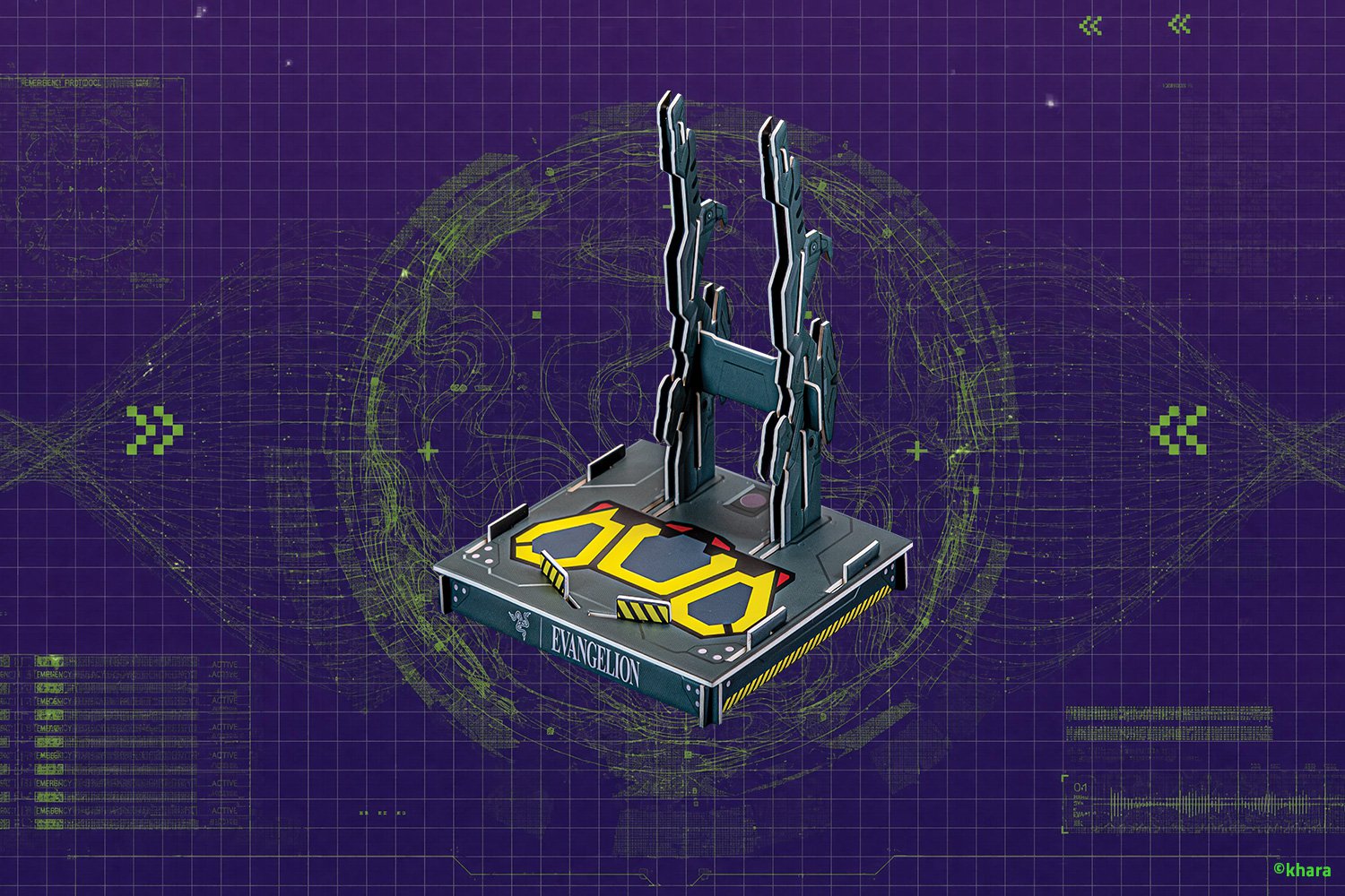 Razer DeathAdder V4 Pro + Gigantus V2 - XXL - Evangelion (EVA-01) Edition Bundle