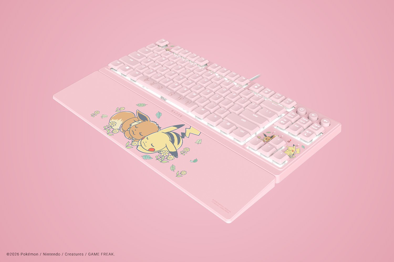 Razer Ornata V3 Tenkeyless - US - Pikachu & Eevee Edition