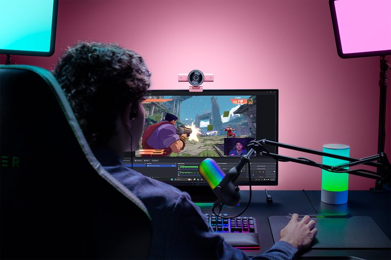 Razer Kiyo V2 - Quartz -view 1