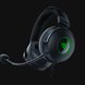 Razer Kraken V3 HS - Black Background with Light (Lower-Angled View)