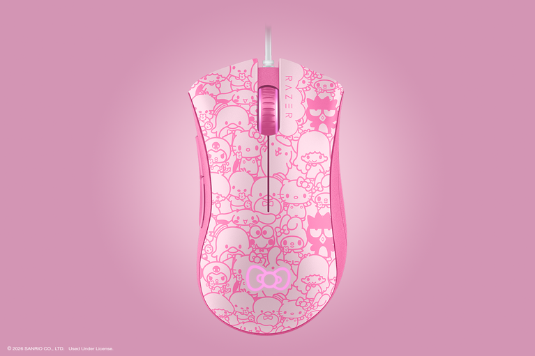 Razer DeathAdder Essential - Hello Kitty and Friends Edition -view 1