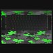 Razer Blade 15 Advanced (Top-Down View) Skin - Large Camo (Green) Full