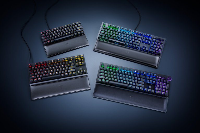 Razer Wrist Rest with Keyboards Variants
