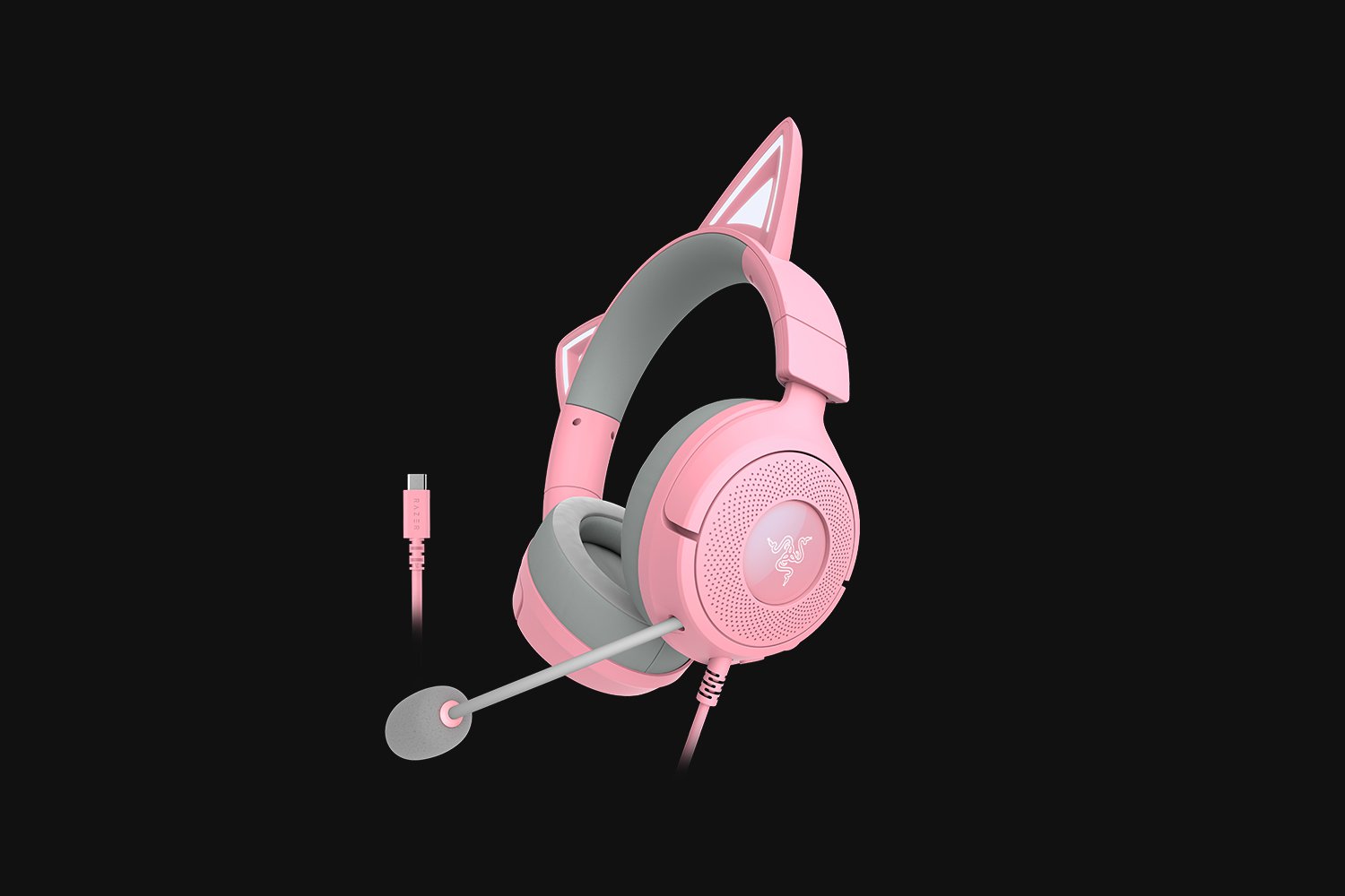 Razer Kraken Kitty V3 - Quartz