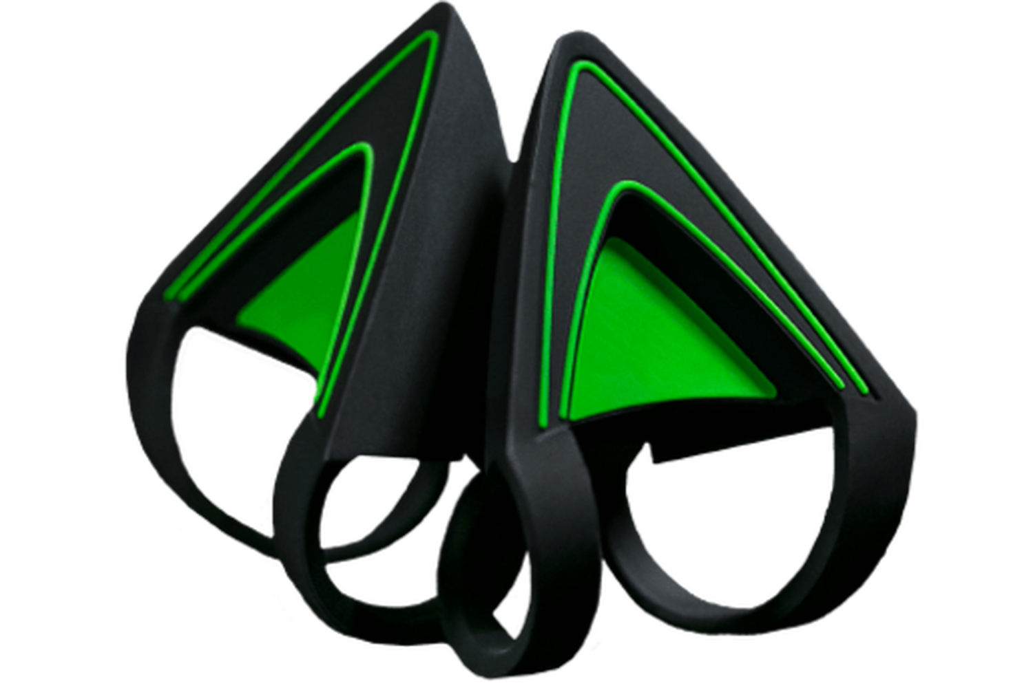 Razer Kitty Ears for Razer Kraken - グリーン | オーディオ