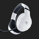 Razer Kaira for Xbox (White) - Black Background with Light (Lower-Angled View)