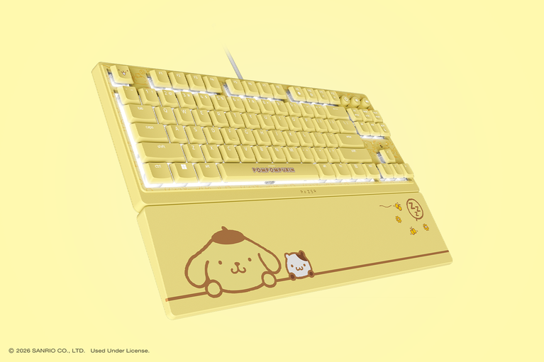 Razer Ornata V3 Tenkeyless - US - Pompompurin Edition -view 1