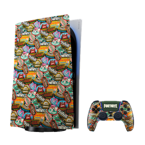 Razer Skins - PlayStation 5 (Disc) - Fortnite - Landscape 3 - Complete